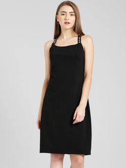 Zink London - Black Solid Dress