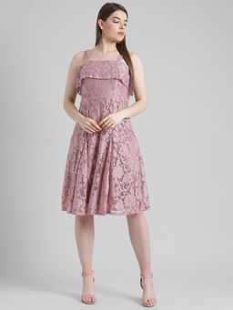 Zink London - Pink Patterned Dress