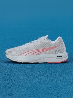 Puma - Velocity Nitro 2 GTX Womens Gray Running Shoes (UK 3.5)