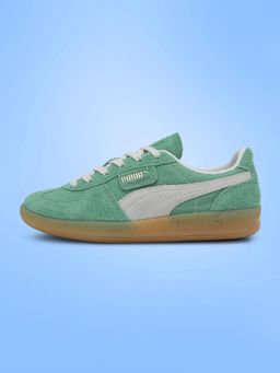 Puma - Palermo Vintage Unisex Green Sneakers