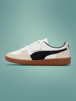 Puma - Palermo Lth Unisex White Sneakers