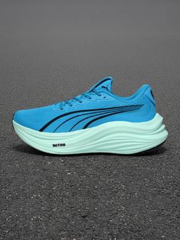 Puma - MagMaNITRO Men Blue Running Shoes