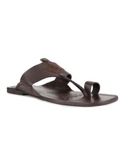 PRIVO - Mens Casual Brown Sandals