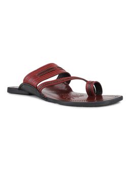 PRIVO - Mens Maroon Sandals