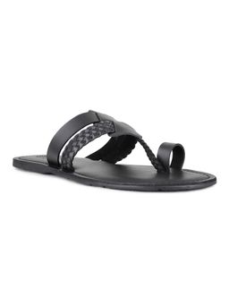 PRIVO - Mens Black Sandals