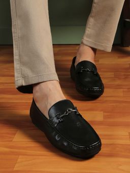 ATESBER - Mens Black Loafers