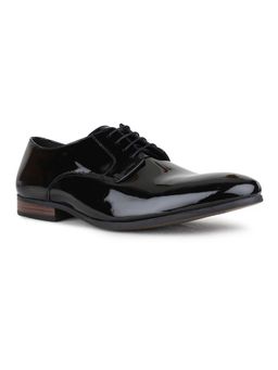 ATESBER - Mens Black Formal Derbies