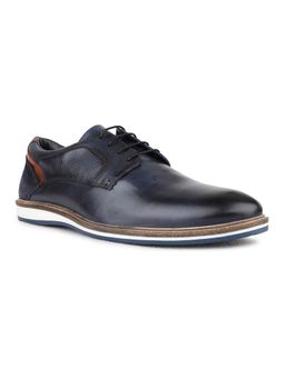 ATESBER - Mens Navy Blue Derbies