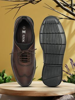 EZOK - Men Brown Brogues