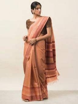 Fabindia - Silk Hand Block Print Sari