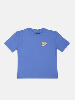 Tommy Hilfiger - Boys Graphic Regular Fit Cotton T-Shirt