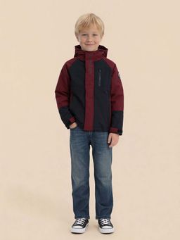 U.S. POLO ASSN. - Boys Colour Blocked Puffer Jacket