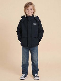 U.S. POLO ASSN. - Boys Detachable Puffer Jacket