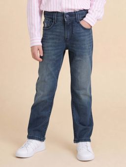 U.S. POLO ASSN. - Boys Relaxed Fit Whiskered Jeans