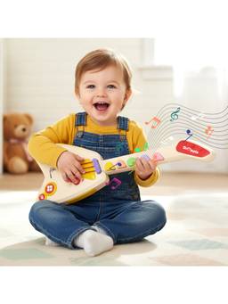 R for Rabbit - Orapple Funtunes Guitar Musical Toy for Kids with Lights