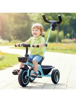 R for Rabbit - R20 Plus Tricycle for Kids and Plug-and-Play Design with Rubber Wheels & Steel Frame