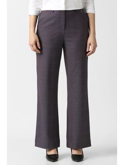 Van Heusen - Women's Check Formal Trousers