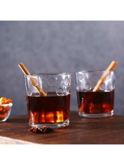 Smartserve - Pop Whiskey/Scotch/Cocktail/Liquor Glass Set, Set of 2, 285ml