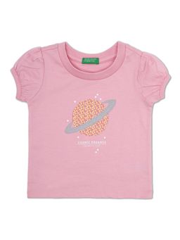 United Colors of Benetton - Girls Pink Printed Top