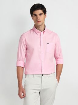 Arrow Sports - Manhattan Slim Fit Cotton Pink Casual Shirt