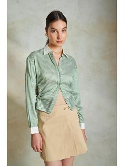 Virgio - Shirt with Side Ruching