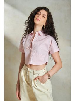 Virgio - Cropped Boxy Shirt