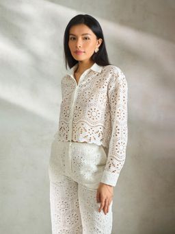 Virgio - Broderie Anglais Shirt