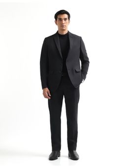 Arrow - Mens Tailored Fit Two Piece Suit - Black