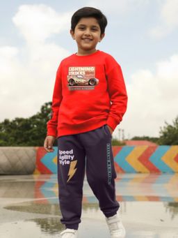 Napchief - Boys, Girls Og Lightning Mcqueen Co-Ord Set