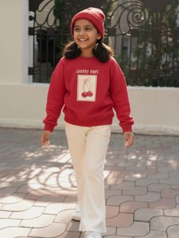 Napchief - Girls Cherry Vibes Co-Ord Set