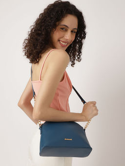 Fastrack - Teal Trendy Sling Bag (M)