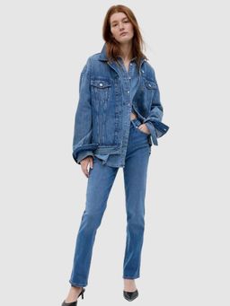 GAP - Womens High-Rise Regular Fit Jeans