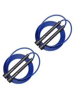 Strauss - Pack of 2 Speed Skipping Rope - Blue