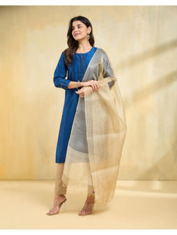 Fabindia - Gold Silk Dupatta