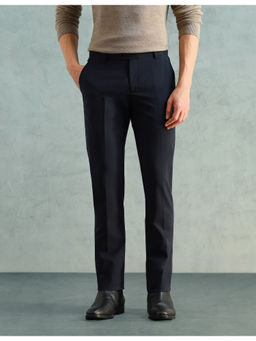 Arrow - Mens Navy Blue Formal Trouser