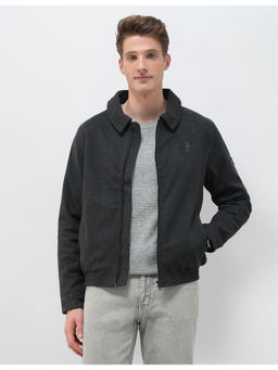 U.S. POLO ASSN. - Mens Heathered Regular Fit Jacket