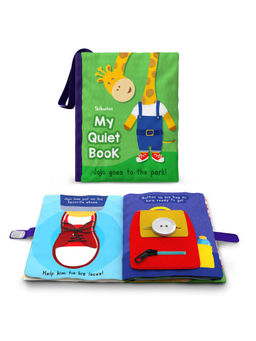 Skillmatics - Quiet Book - Sensory Activity Book With 11 Interactive Daily Activities