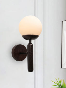 Homesake - Modern Antique Globe Glass Wall Sconce