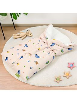 R for Rabbit - Snuggy Bliss Pink Printed Sleeping Bag