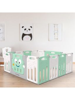 R for Rabbit - Green-White Joyland Play Yard