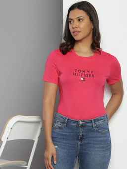 Tommy Hilfiger - Women Pink Color T-Shirt