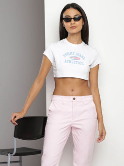 Tommy Hilfiger - Women White Color T-Shirt