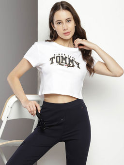 Tommy Hilfiger - Women White Color T-Shirt
