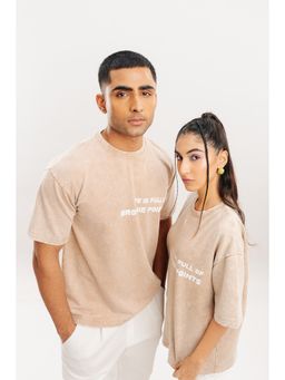 FREAKINS - Brownie Acid Wash Oversized Tees