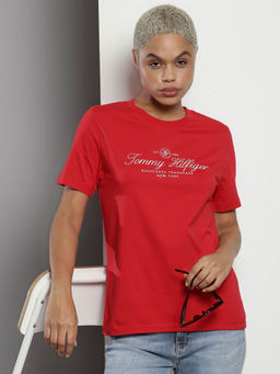 Tommy Hilfiger - Women Blue Color T-Shirt