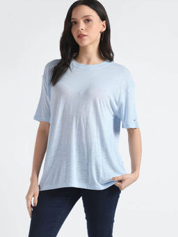 Tommy Hilfiger - Women Blue Color T-Shirt