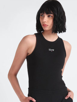 Tommy Hilfiger - Women Black Color T-Shirt