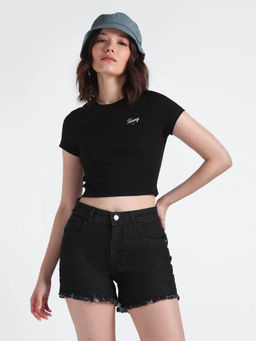 Tommy Hilfiger - Women Black Color T-Shirt
