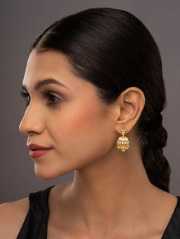Sica Jewellery - 925 Silver Kanika Jhumka Earrings