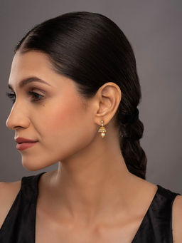Sica Jewellery - 925 Silver Rasika Jhumka Earrings